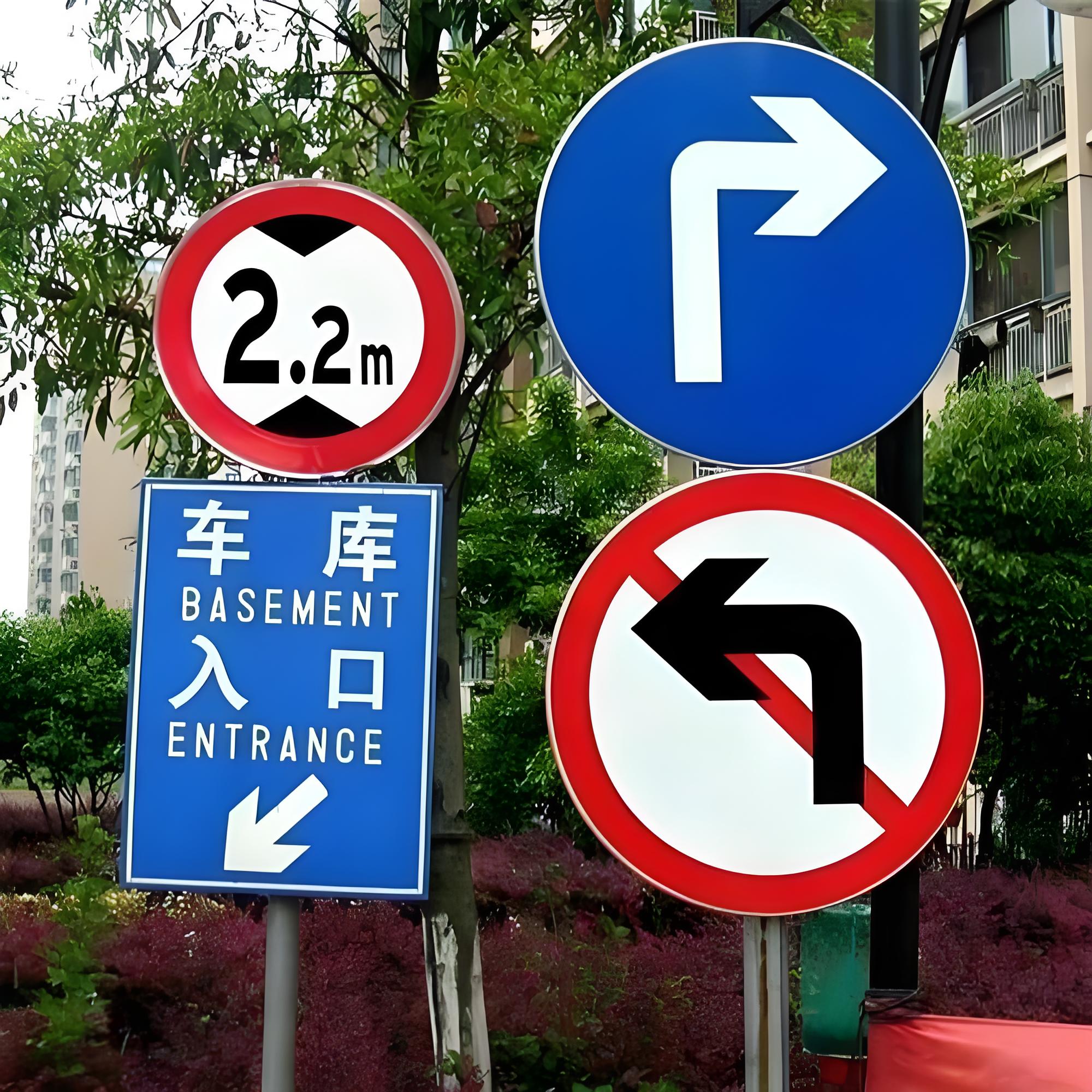 庆阳市交通标志牌信号灯杆 - 方案